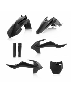 KIT PLÁSTICOS COMPLETO ACERBIS KTM SX 65 2016 - 2018 PRETO